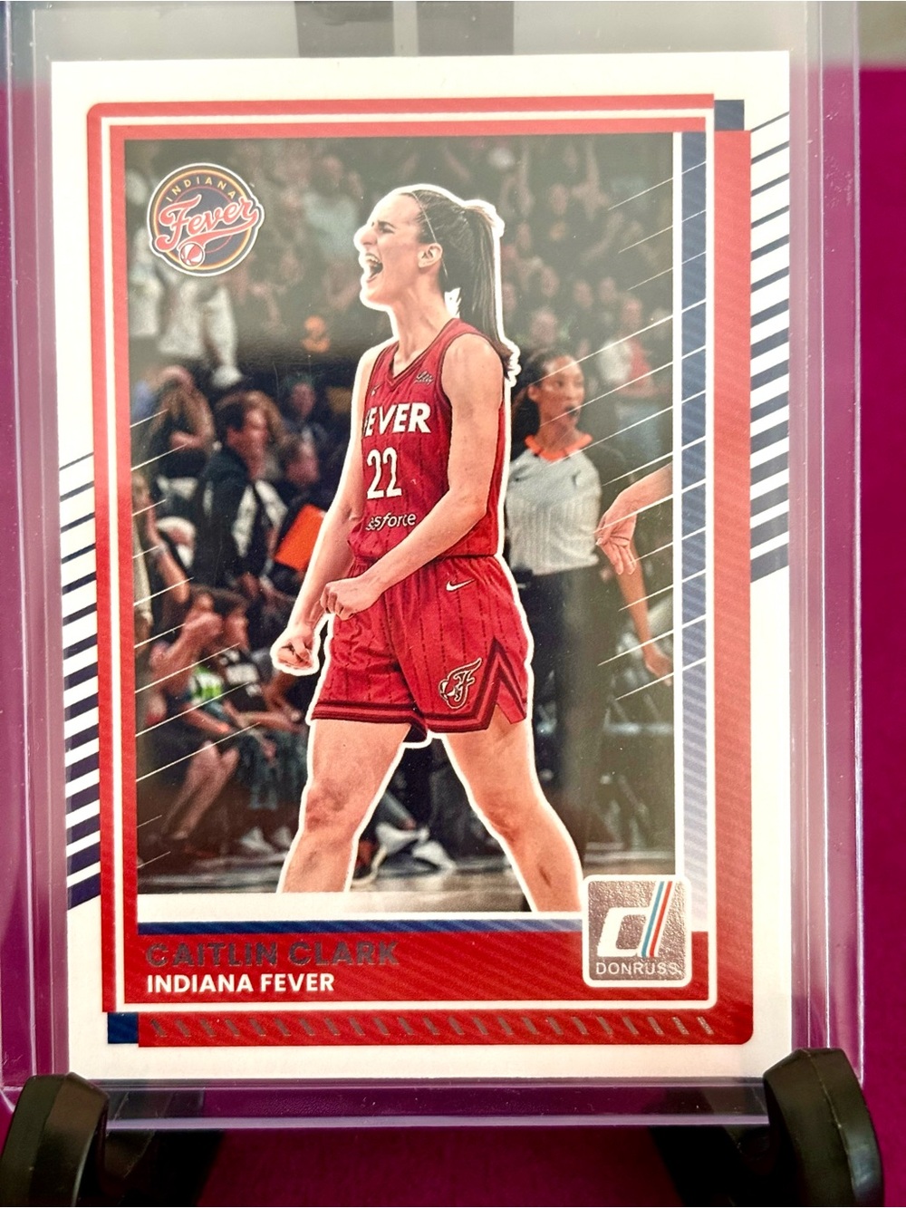 2025 Panini Donruss WNBA Caitlin Clark Basketball Card Indiana Fever #47